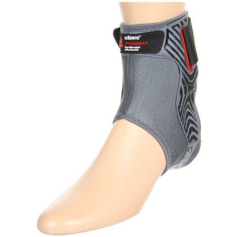 adidas Speedwrap adiZero Ankle Brace Left Medium Lead Running White Black Collegiate Red Athletic Sports Equipment